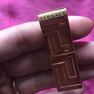 Versace Perfum 18k gold money clip